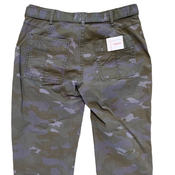 Anthropologie The Wanderer Utility Camouflage Pant New With Tags Size 26in Moss - Picture 8 of 14